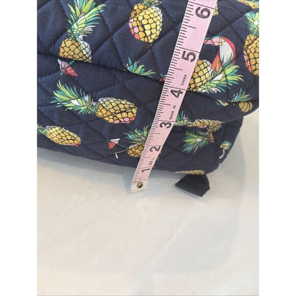 VERA BRADLEY Mini Backpack Purse Toucan Party Pineapples Small Bookbag Quilted main image 7